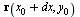 r(`+`(x[0], dx), y[0])