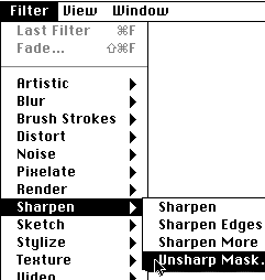 sharpen filter